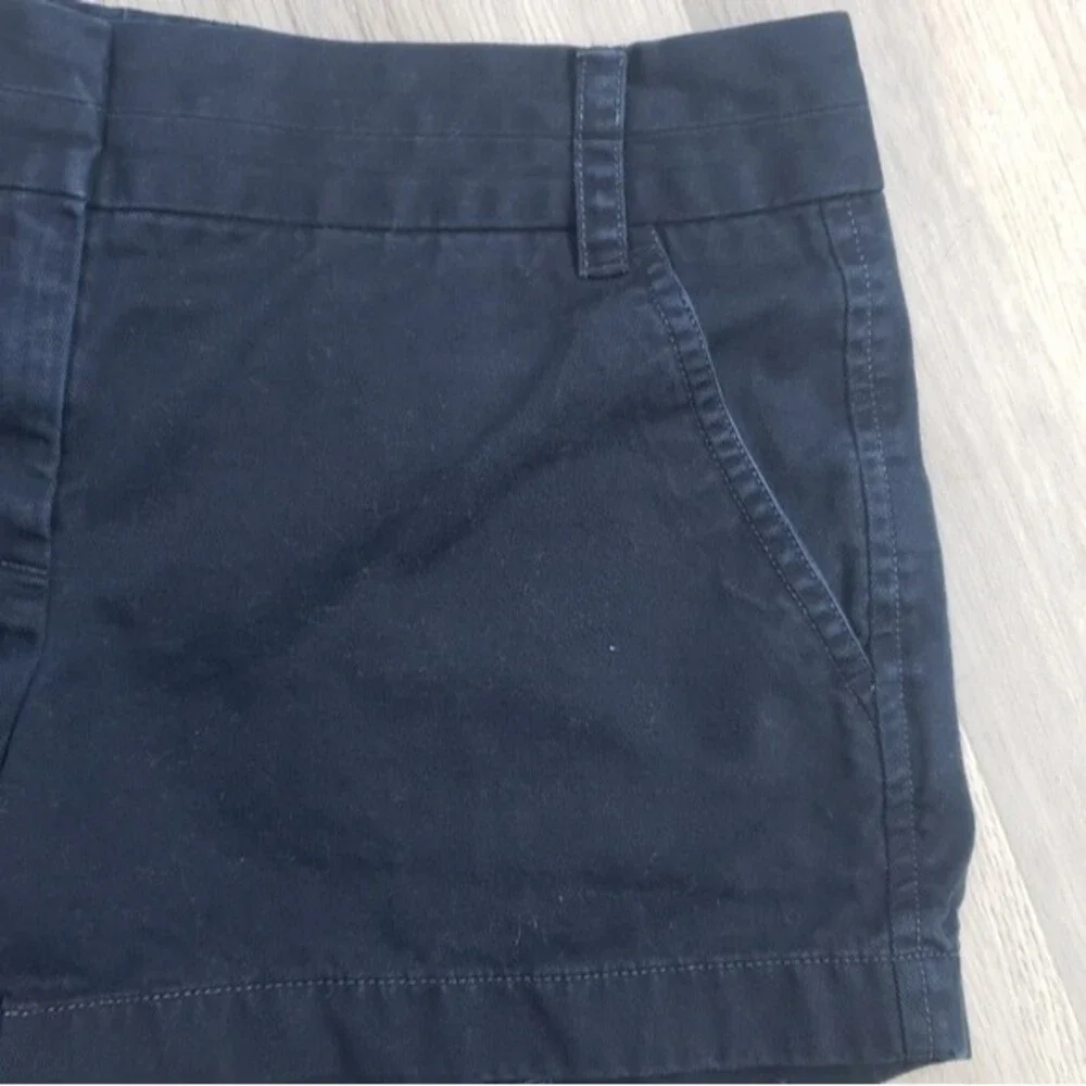 JCrew Navy Chino Shorts Size 2